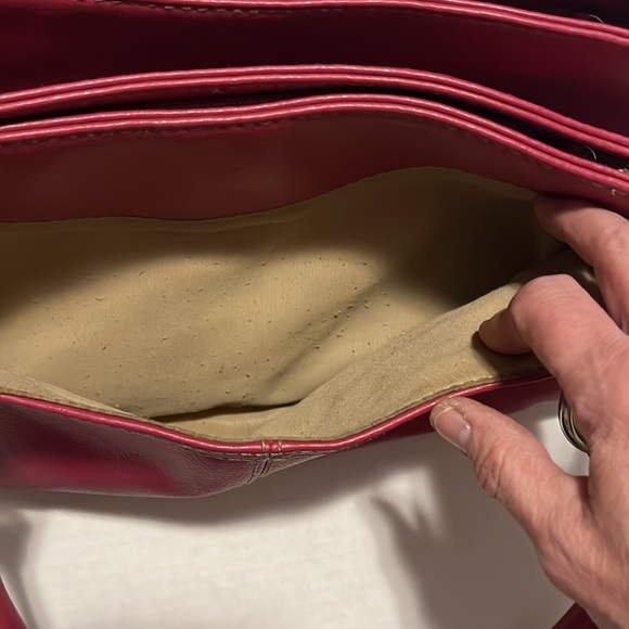 Crazy Horse a Liz Claiborne Company Handbag Pink preowned Vintage - Picture 6 of 12